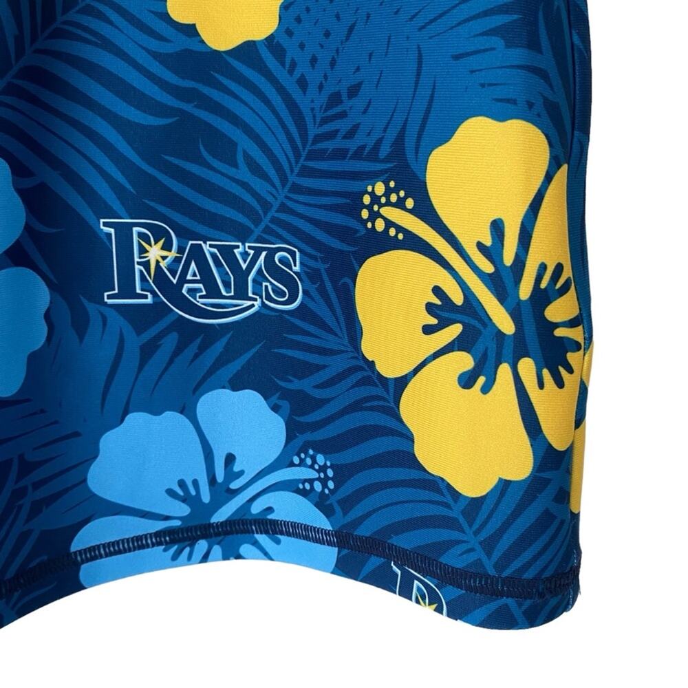 Loudmouth NWTS Tampa Bay Rays Hibiscus MLB Golf Mini Skort Skirt size large - Picture 5 of 9